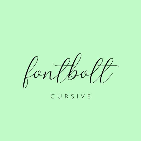 Cursive Font Generator - FREE Download - FontBolt - Worksheets Library