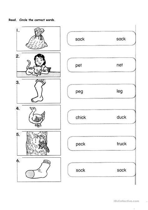 English Primary 1 worksheet - Free ESL printable worksheets made by teachers