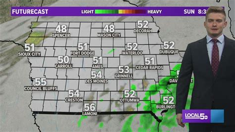 Iowa Weather Forecast: Seasonable Halloweekend, with a warmup & rain chances in sight - YouTube