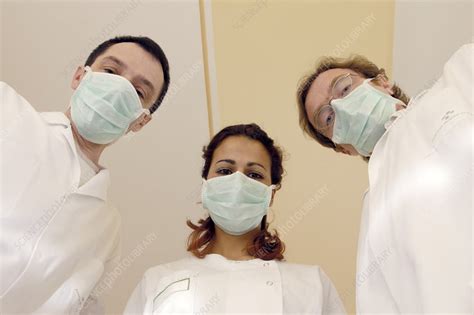 Three doctors - Stock Image - M541/0270 - Science Photo Library