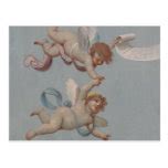 Whimsical Renaissance Cherub Angels Postcard | Zazzle