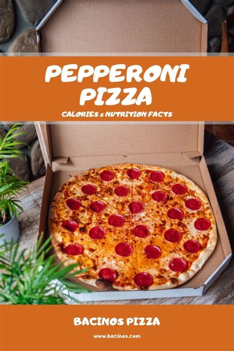 Pepperoni Pizza Calories & Nutrition Facts (Charts)