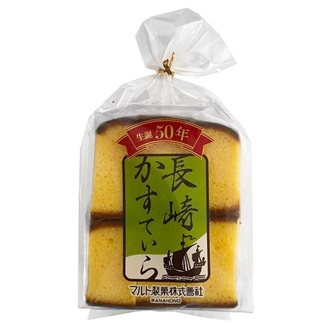 Maruto Nagasaki Castella Cake (6pcs) 260g - WaNaHong