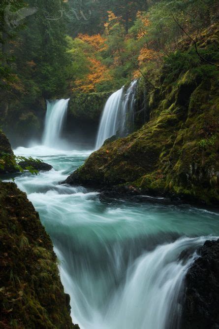 Spirit Falls is an extremely photogenic waterfall which lies in Skamania County in Washington ...