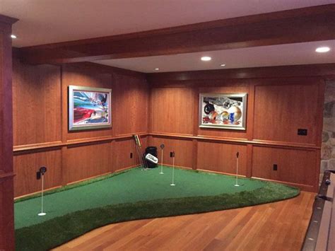 Golf Rooms: The Ultimate Golf Man Cave | Golf room, Golf man cave, Golf simulator room