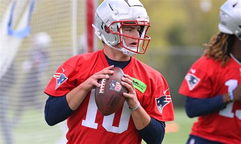 A look at Drake Maye during New England Patriots rookie minicamp