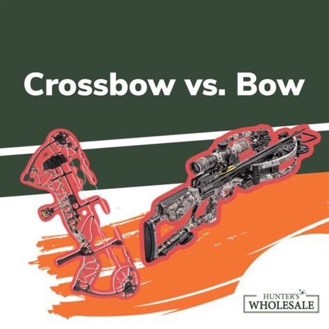 Crossbow vs. Bow: Which One Is Better For Hunting? - Hunter’s Wholesale