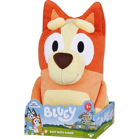 Bluey Best Mate Bingo Plush Toy | BIG W