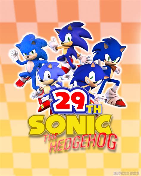 Sonic the Hedgehog 29th Anniversary (Happy Birthday Sonic! 🎉🎂) : r ...