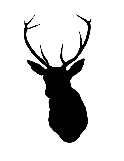 Big Buck Silhouette - ClipArt Best