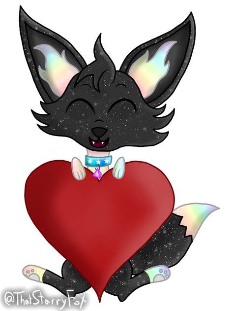 Starry Love Sticker! by ThatStarryFox on DeviantArt