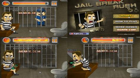 Jail Break Rush (EN) - How to escape from prison (Flash Crazy Game) What To Play - YouTube