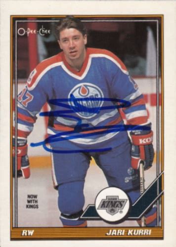 Jari Kurri Autographs and Memorabilia | Sports, Hockey