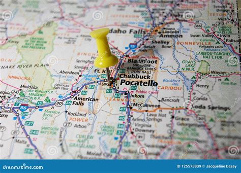 Pocatello, Idaho stock image. Image of guide, macro - 125573839