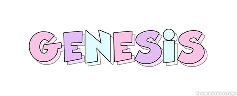 Genesis Logo | Free Name Design Tool from Flaming Text