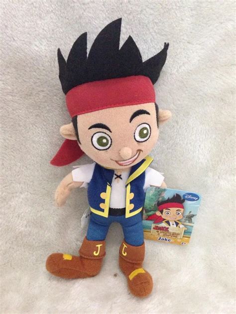 Jake and the neverland pirates jake plush toy doll with tag 20cm-in ...