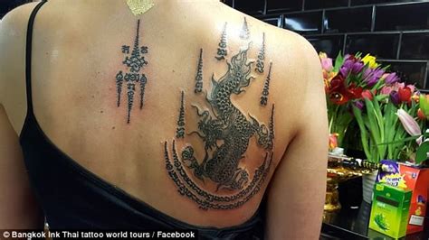 Fifty people sign up to get mystery tattoo from Thai monk Ajarn Ohr ...