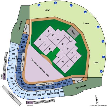 Salt River Field Seating Chart