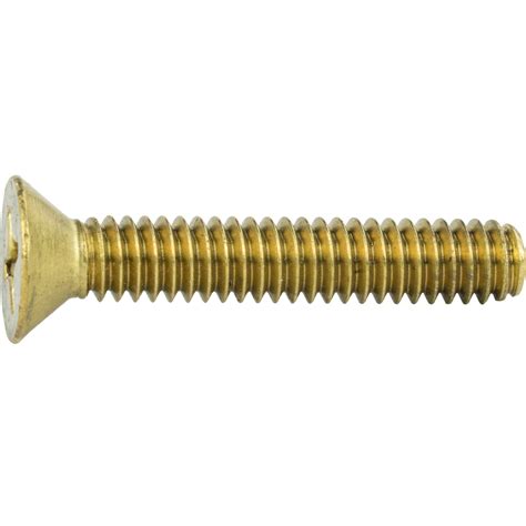 8-32 Flat Head Countersink Machine Screws Solid Brass Phillips Drive All Lengths | eBay