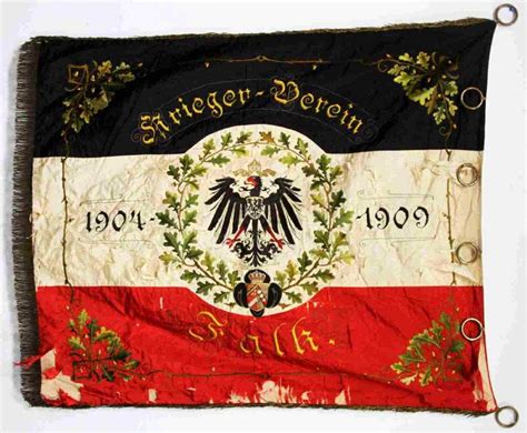 IMPERIAL GERMAN PRUSSIAN REGIMENTAL BANNER FLAG