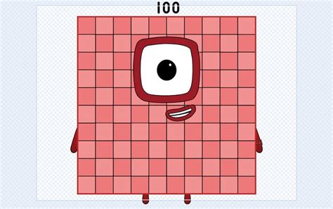 Ghim của Aanelli trên Number blocks characters 1-100