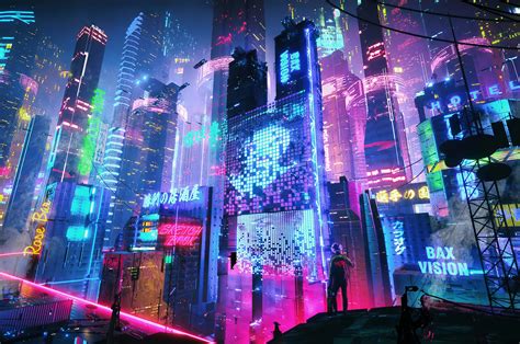 50 neon city wallpaper 4k for pc Jpg - 4Kwallpaperblue