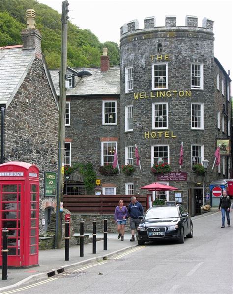 The Wellington Hotel Boscastle - reputed to be haunted