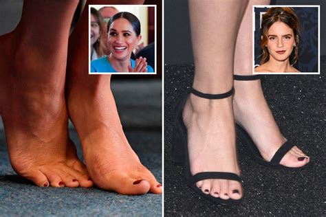 Meghan Markle has the ‘world’s most beautiful feet’ while Emma Watson’s ...