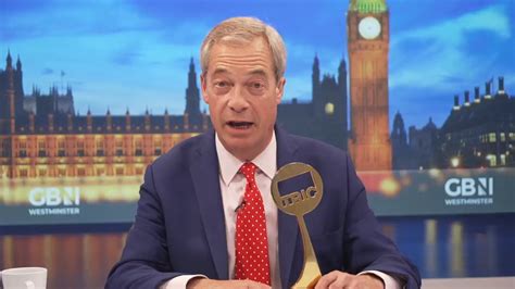 Nigel Farage lambasts 'woke mainstream media' in defiant return to GB ...