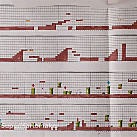 Nintendo used to design Super Mario levels on graph paper – EEJournal