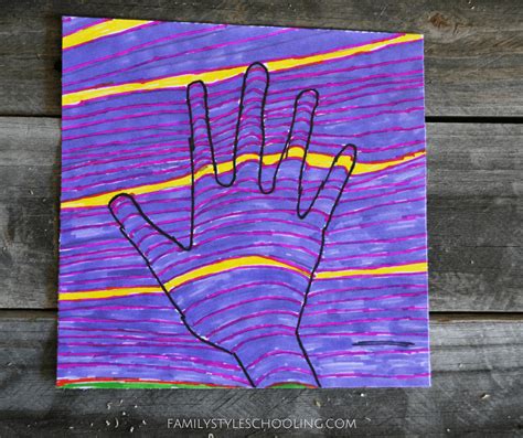 10 Fantastic Abstract Art Projects for Fall - Family Style Schooling