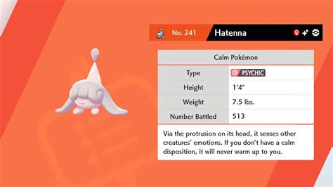 Shiny Hatenna found on Sword via the "battle method"! | Shiny Pokemon ...