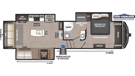 Montana High Country Rv Floor Plans - floorplans.click