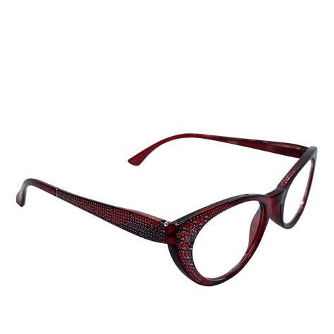 Sleek Cat Eye Reading Glasses - Violet Eyewear