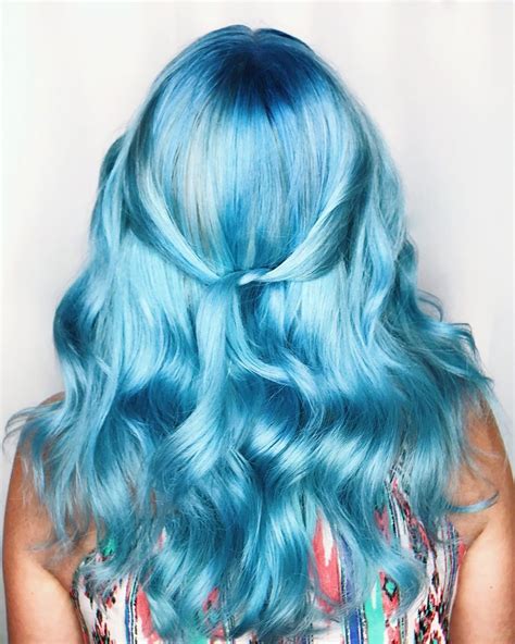 Baby Blue Hair Color: Phong Cách Tóc Xanh Dương Dịu Dàng – Thủ Thuật 5 Sao