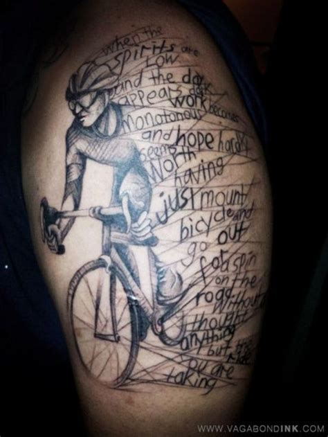 bicycle tattoo (7) Cycling Tattoo Bicycles, Cycling Tatoo, Bicycle ...