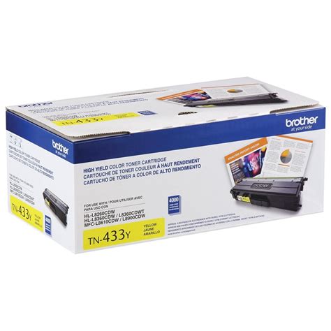 Brother TN-433Y toner cartridge Original Yellow