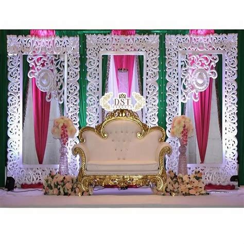 Eminent Wedding Stage Backdrop Photo Frames, For Event at Rs 30000 ...