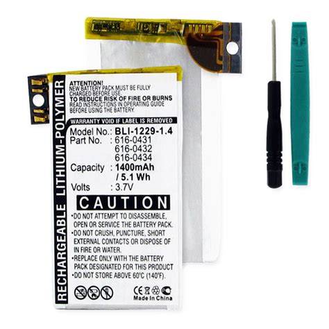 Apple iPhone 3GS Replacement Cellphone Battery BLI-1229-1.4 - Cell ...