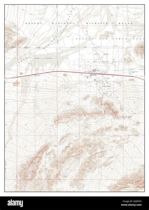 Indian Springs, Nevada, map 1973, 1:24000, United States of America by ...