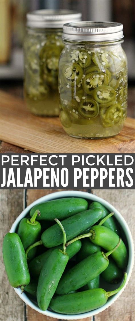 Make Perfect Pickled Jalapeño Peppers with this easy canning recipe ...