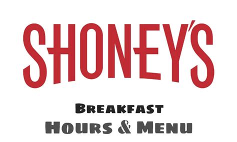 Shoney's Breakfast Hours, Menu, & Prices (2024)