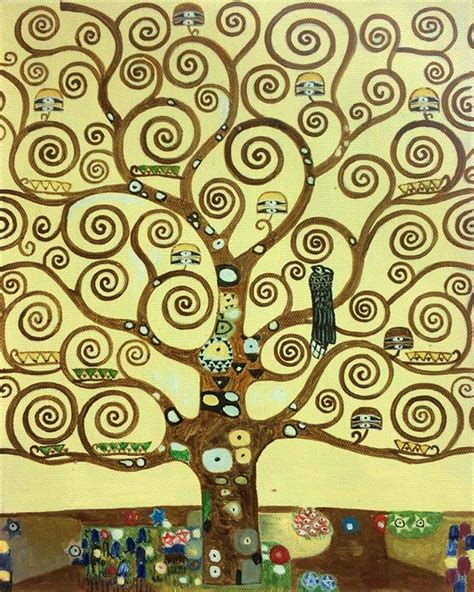 Klimt - Tree of Life - Oil Painting Reproduction