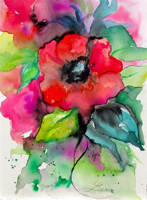 Pin by Char Kelley on Watercolor | Floral painting, Abstract watercolor ...