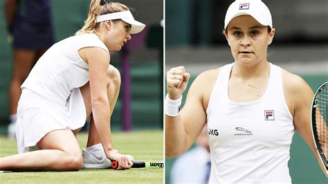 Wimbledon 2021: Ash Barty survives amid 'crazy' drama - Yahoo Sport