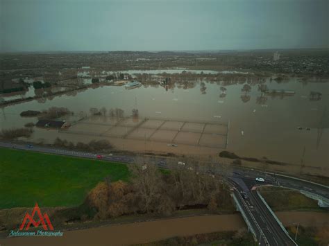 Flooded area nottingham - Photos by Drone - Grey Arrows Drone Club UK