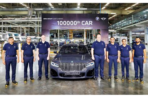 BMW's 1,00,000th made in India car rolls out | Autocar India