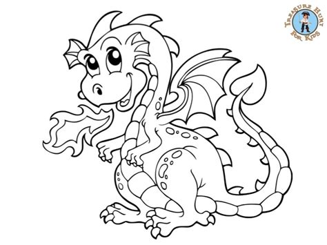 Printable dragon coloring page - junctionluli