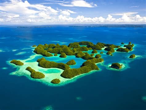 aerial-view-of-seventy-islands-micronesia-palau-355567528 - The Spotist