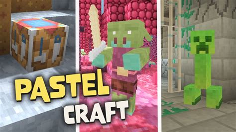 Pastel Craft | Texture Pack for Minecraft | Cute Resource Pack ...